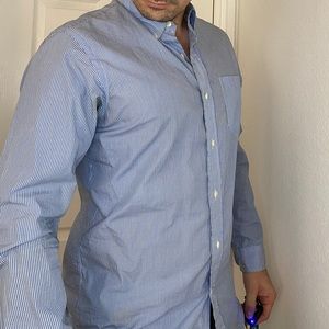 Ralph Lauren men’s blue shirt with white stripes